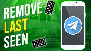 How To Remove Last Seen Recently In Telegram