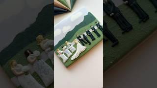 Wedding ceremony cookie‍️ everything linked in my bio #cookiedecorating #satisfying  #asmr