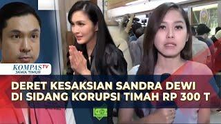 Kasus TPPU Rp 300 T PT Timah Dengan Terdakwa Harvey Moeis, Hakim Cecar Selebritis Sandra Dewi!