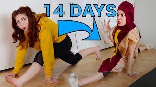 I learnt the splits in 14 days