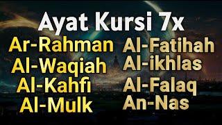 Murottal merdu Ayat Kursi7x,Yasin,ArRahman,Waqiah,AlMulk,AlKahfi,Ikhlas,AnNas,Falaq Muhammad Hijazi