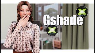 GShade  | Как установить | DX9 | DX11 | Sims4