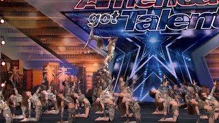 Zurcaroh Aerial Dance Group: Golden Buzzer Performance on AGT