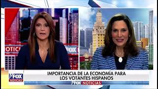 Rep. María E. Salazar se une a Fox Noticias para hablar de los hispanos y los valores conservadores