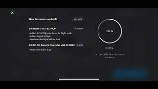 DJI Mavic 3 - Firmware: v01.00.1000. FHD