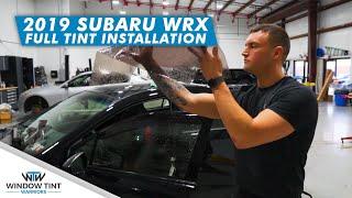 How To Tint All Windows On A 2019 Subaru WRX