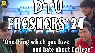 Mini Vlog - 1 : The DTU Fresher's Party 