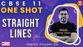 Straight Lines Class 11 One Shot | Class 11 Maths Chapter 10 | Vedantu Math | Harsh Priyam Sir