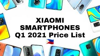 Xiaomi Smartphones Official Specs, Review & Price List | Philippines | Q1 2021 (Mi, Poco, Redmi)