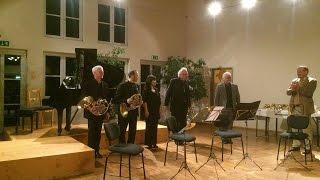 Horn's Quartet of professors. Bruno Schneider, Peter Arnold, Szabolcs Zempleni, Frank Lloyd.