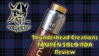 THC Tauren SOLO RDA Review