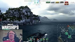 Live with a Navy Vet: Commanding World of Warships! #sponsored