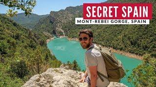 Spain's MUST SEE Hidden Gem | Hiking Congost de Mont-rebei Catalonia | Full Time Travel Vlog 11