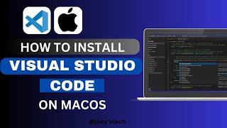 How to Install Visual Studio Code on Mac | Run your first python program on vscode #vscode