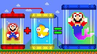 Mario Transformation: When Every Seed Makes Mario Become Mermaid and Cheap Cheap | ADN MARIO GAME