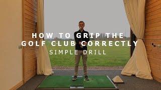 How To Grip The Golf Club Correctly - Very Simple Video