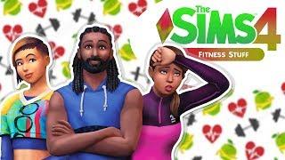 ОБЗОР THE SIMS 4 ФИТНЕС | The Sims 4 Fitness Stuff. ПРЯМОЙ ЭФИР