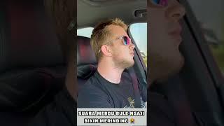 SUARA MERDU BULE NGAJI BIKIN MERINDING #shorts #short #ngaji #qoriinternasional  #santri #fyp