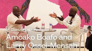 In Conversation | Amoako Boafo and Larry Ossei-Mensah