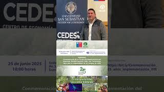 Universidad San Sebastián se suma al Seminario Conmemoración 25 años Inventario Forestal Nacional