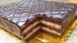 Торт Пирожный бунакасини емагансиз!Cake that melts in your mouth! Шикарный  Шоколадный Торт!