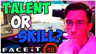 14 y.o. Outplaying Top-Ranked FACEIT LVL10 CS:GO Veterans - Talent or Skill?