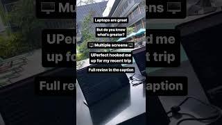 @allthecode shared his opinion with UPERFECT 14" Portable Monitor #lapdock #10xlife #productivity