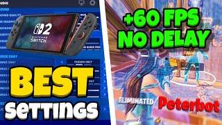 The BEST Settings For Fortnite Nintendo Switch 2 | Chapter 6 Season 2 (AIMBOT, MACROS, 0 LAG)