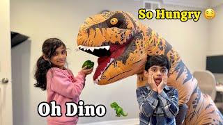 DINO IS VERY HUNGRY | EPISODE 4 | SEHRISH & LUQMAN FAMILY!