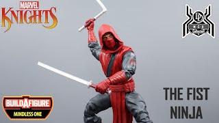 Marvel Legends THE FIST NINJA Daredevil Hand Knights Wave Mindless One BAF Comic Figure Review