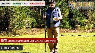 EVO a Smallest 3D Imaging Gold Detector in the World | 1 - Box Contents