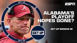 'HOT GARBAGE!' - Paul Finebaum on Alabama's performance vs. Tennessee + playoff hopes gone? | Get Up