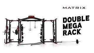 Matrix Fitness | Double MEGA Rack with Ladder Configuration