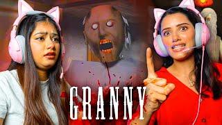 Sisters' Crazy Fun in Granny's Haunted House | GRANNY GAMEPLAY