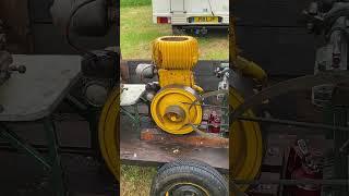 Stationary Engine and Bandsaw Blade Sharpener #vintage #engineering #farming #rally #agriculture