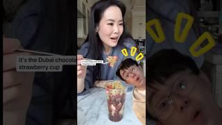 I made the viral Dubai chocolate strawberry cup  @ongsquad