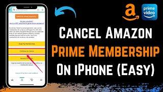 How to Cancel Amazon Prime Membership on iPhone !