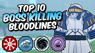 Top 10 BEST PVE Shindo Life Bloodlines!