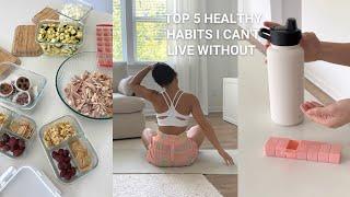 My Top 5 Healthy Girl Non-Negotiables | daily sustainable and holistic habits