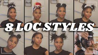 How To Style Your Locs (Step-By-Step) | How To Barrel Twist Your Own Hair