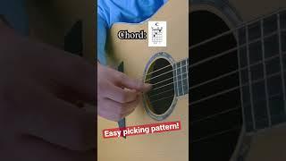 Easy Fingerpicking Lesson #guitarlesson