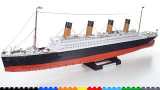 Cobi R.M.S. Titanic 1:300 scale set review! Over 3 feet long, solid as a rock