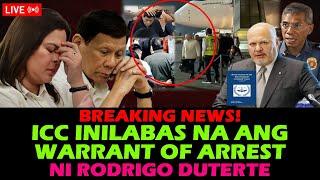 VP SARA DUTERTE BUKING NA! ICC INILABAS NA ANG WARRANT OF ARREST NI DUTERTE! MARCOS PBBM LUISTRO