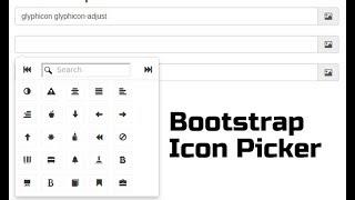 Bootstrap Icon Picker