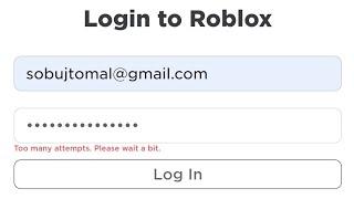 how to fix too many attempts. please try again later. roblox problem solved 2021