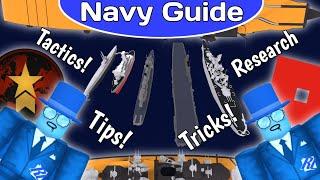 FULL NAVY GUIDE! - Rise Of Nations [Roblox]