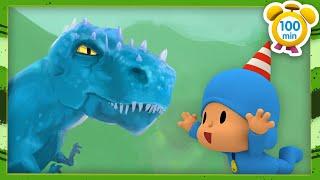 POCOYO in ENGLISH - Dinosaurs for kids  [100 min ] | Full Episodes | VIDEOS and CARTOONS