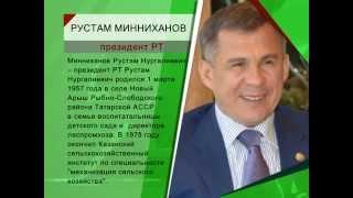 Лица республики - Рустам Нургалиевич Минниханов