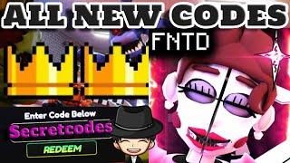 FIVE NIGHTS TD *NEW* CODES FOR MARCH 2025 | ALL SECRET CODES FOR FIVE NIGHTS TD ON (ROBLOX)