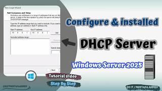 Windows Server 2025 : DHCP Configuration and Testing Explained | Complete Guide #doit_mostafa